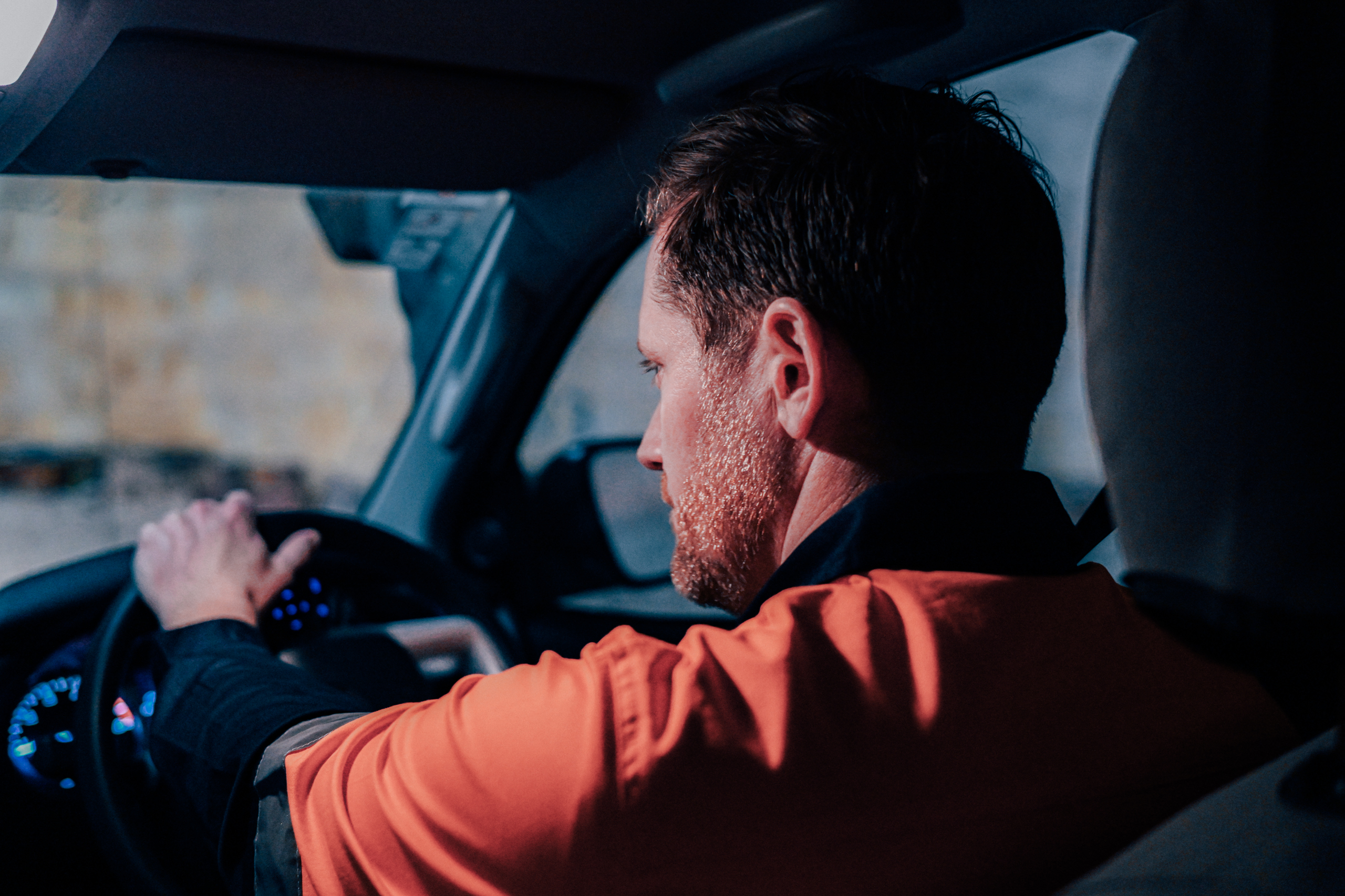 This image is of Tellus CEO Nate Smith driving a vehicle into the Sandy Ridge geological repository that accepts low-level-radioactive-waste. Nate Smith was invited to the Nuclear Energy Inquiry to provide evidence on our capabilities to dispose of low-level-radioactive waste.